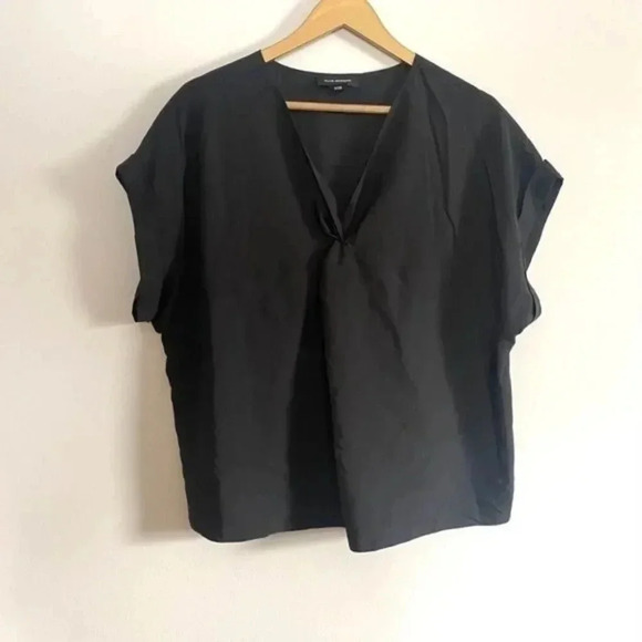 Club Monaco Black Twist Top - Picture 3 of 11